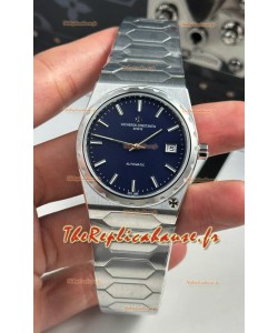 Vacheron Constantin Historiques 222 Super Clone Montre 37MM acier cadran bleu 