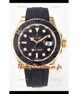Rolex Yachtmaster Super Clone 126655 Or Rose 42MM Cal.3235 Réplique montre suisse 1:1