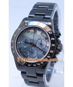 Rolex Daytona Cosmograph Project X Design Black Out Edition Séries II - Cadran Nacré Noir