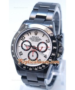 Rolex Daytona Cosmograph Project X Design Black Out Edition Cadran Blanc