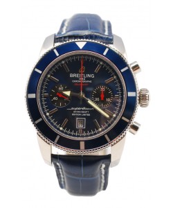 Breitling SuperOcean Heritate Montre Réplique Suisse avec Bracelet en Cuir