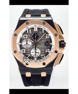 Audemars Piguet Royal Oak Offshore Automatique 1:1 Super Clone Réplique Montres - Céramique