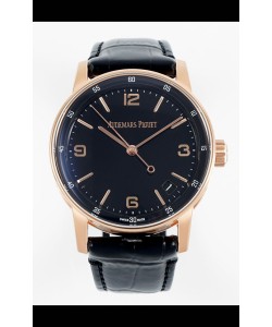 Montre réplique Audemars Piguet CODE 11.59 15210R Réplique Montres Suisse en Or Rose Cadran Noir 41MM