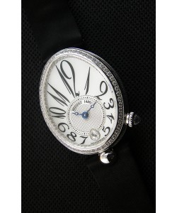 Breguet Reine De Naples Montre Femme Suisse 1:1 Acier Inoxydable Montre Réplique Miroir 