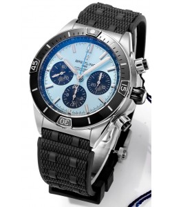 Breitling Chronomat B01 42 Edition Swiss 904L Boîtier acier Cadran bleu Montre réplique 1:1