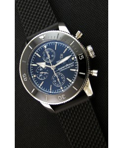 Breitling Superocean Heritage II cadran noir 46MM 1:1 Miroir Montre Réplique Suisse 