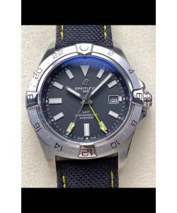 Breitling Avenger GMT Réplique de montre automatique 44 suisse 1:1 Super Clone - Cadran noir