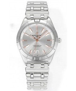 Breitling Chronomat 36MM Boîtier acier inoxydable Réplique montre 1:1 Cadran acier