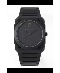 Bvlgari Octo Finissmo Edition 1:1 Miroir Réplique Montres Boîtier Sable DLC Coated