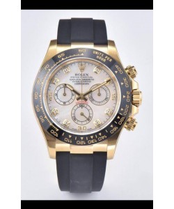 Rolex Cosmograph Daytona 116518LN-0037 Or jaune Mouvement Original Cal.4130 - Montre en acier 904L