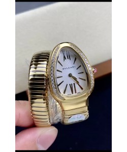 Bvlgari Serpenti Edition Montre à boîtier en or jaune en qualité 1:1