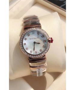 Montre Bvlgari LVCEA Edition en acier or rose bicolore - Réplique 1:1
