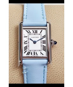 Cartier Tank Solo Montre suisse à quartz avec boîtier en acier inoxydable 