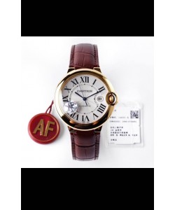 Ballon De Cartier Automatique Suisse 1:1 Qualité Miroir 42MM en Or Jaune 