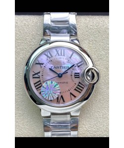Ballon De Cartier Suisse Automatique Réplique Qualité Miroir 33MM en Boîtier Acier