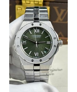 Chopard Alpine Eagle en acier inoxydable cadran vert Réplique de montre Super Clone 