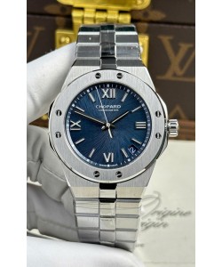 Chopard Alpine Eagle en acier inoxydable cadran bleu Réplique de montre Super Clone  