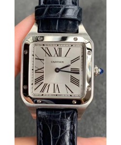 Montre Cartier Santos Dumont 1:1 Réplique Suisse avec boîtier en acier 42M