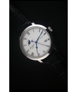 Glashuette Senator Excellence Panorama Date Moon Phase, Montre Réplique Suisse 