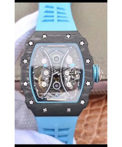 Montre Richard Mille RM053-1 Tourbillon dans un boîtier en carbone forgé d'une seule pièce - qualité miroir 1:1 