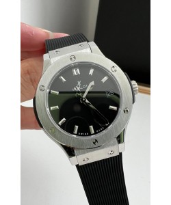 Hublot Classic Fusion Acier inoxydable 33MM Cadran noir Mouvement Quartz Suisse Montre de qualité miroir 1:1