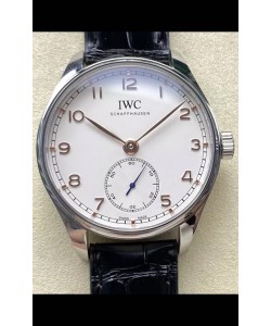 IWC Portugieser Super Clone automatique 41 IW358303 Cadran blanc dans boîte acier