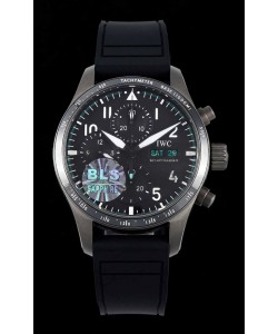 IWC Pilot's IW388306 Super Clone Chronograph 41 Montre Mercedes-AMG Pertonas F1 en céramique