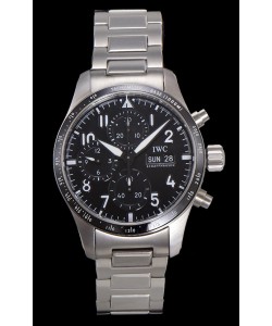 Montre IWC Pilot's IW388305 Super Clone Chronograph 41 Mercedes-AMG en acier