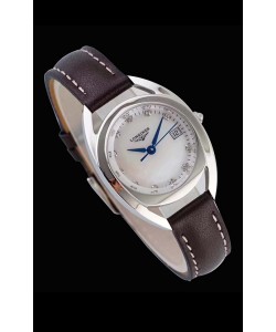 Longines Primaluna montre suisse réplique à Quartz pour les dames en cadran en perle