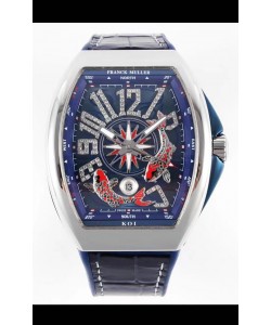 Franck Muller Vanguard KOI V45 YT SC DT AC BL KOI 2 Réplique Suisse 