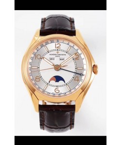 Vacheron Constantin Fiftysix Edition Montre Or Rose 904L Acier Miroir 1:1 Réplique Cadran Acier 