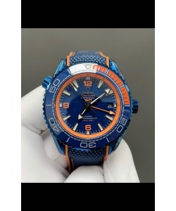 Omega Super Clone Planet Ocean 600M Big Blue Céramique Réplique montre