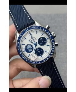 Montre Omega Speedmaster Professional Silver Snoopy 50ème Anniversaire Edition Limitée Réplique Suisse 