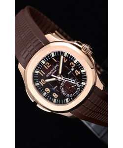 Patek Philippe Aquanaut 5164R montre à miroir 1:1 en cadran marron 