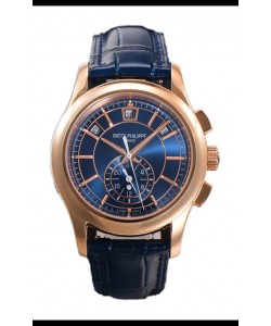 Patek Philippe 5205 Complications Moonphase Cadran bleu Réplique Montre suisse 1:1 