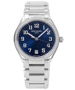 Patek Philippe Twenty-4 Cadran bleu 904L Boitier AcierMontre réplique 1:1 36MM