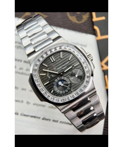Patek Philippe Nautilus 5712G Cadran gris, réplique de la montre suisse de qualité 1:1