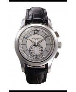 Patek Philippe 5205 Complications Moonphase Cadran blanc Réplique suisse miroir 1:1