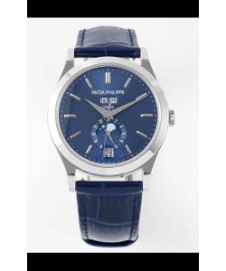 Patek Philippe Calendrier Annuel 5396 Complications Montre Suisse Réplique Cadran Bleu