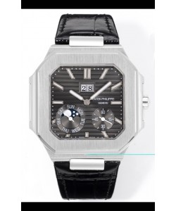 Patek Philippe Cubitus 5822 Boîtier en acier 904L Cadran gris Réplique suisse