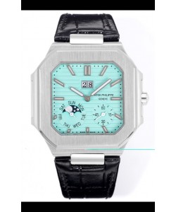 Patek Philippe Cubitus 5822 904L Boîtier en acier Cadran vert Réplique suisse