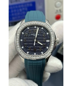Patek Philippe Complications 5524G Calatrava Travel Time Cadran vert Réplique de Montre 