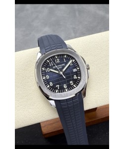 Patek Philippe Aquanaut Super Clone 5168G cadran bleu réplique montre en acier 904L 