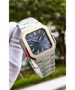 Patek Philippe Cubitus 5821 904L boîtier acier cadran bleu Réplique montre suisse 