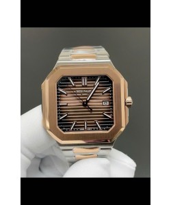 Patek Philippe Cubitus 5821 Boîtier bicolore Cadran marron Réplique montre suisse 