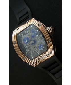 Montre Richard Mille RM 018 Tourbillon Hommage A Boucheron Suisse Boîtier Rose Or Répliquée
