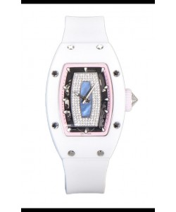 Richard Mille RM007 Cadran céramique blanc perlé Automatique Superclone Suisse 