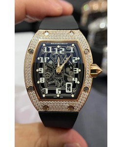 Richard Mille RM67-01 Boîtier or rose diamants titane Réplique suisse 1:1 