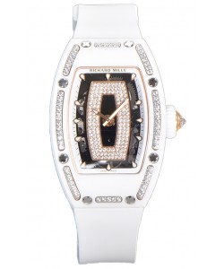 Richard Mille RM007 Céramique Blanche Automatique Superclone Montre Suisse Réplique