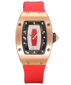 Richard Mille RM007 Or Rose 18K Montre Suisse Automatique Superclone